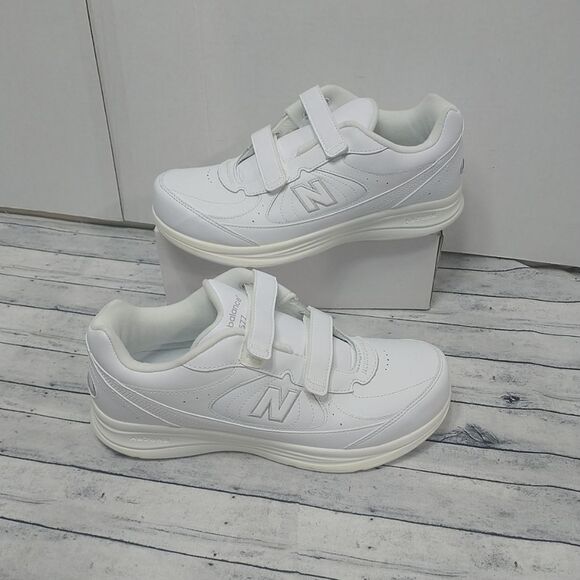 New Balance 577 MW577WT Men's Size 10.5 2E White Low Top Lace Up Walking Shoes. - Picture 2 of 9